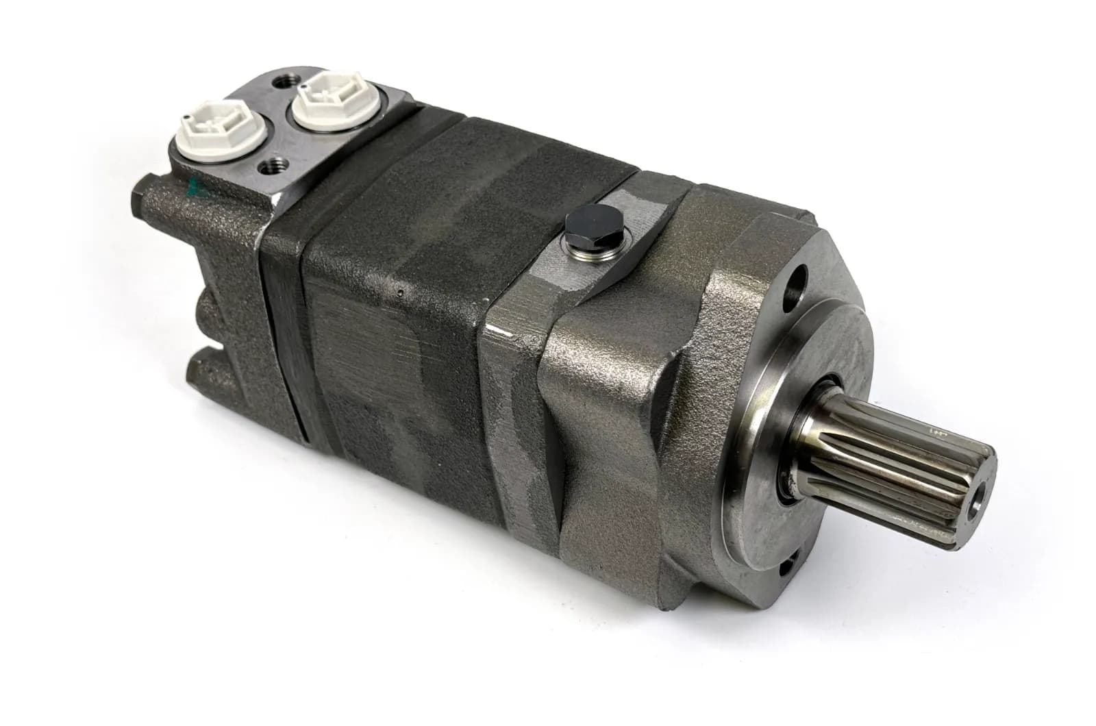 305943 Broce Main Broom Core Motor - 24.0 Cu In - 14-Tooth Spline - Broce 350 Sweeper - 2-Bolt SAE A