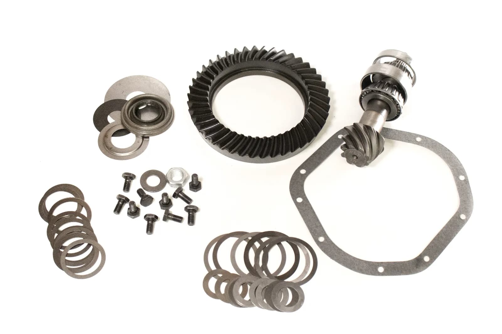 Rear Axle Ring & Pinion Gear Set with Master Install Kit for Broce Broom 350 - Koyo Bearings - Replaces 7066139X / 076613-9X