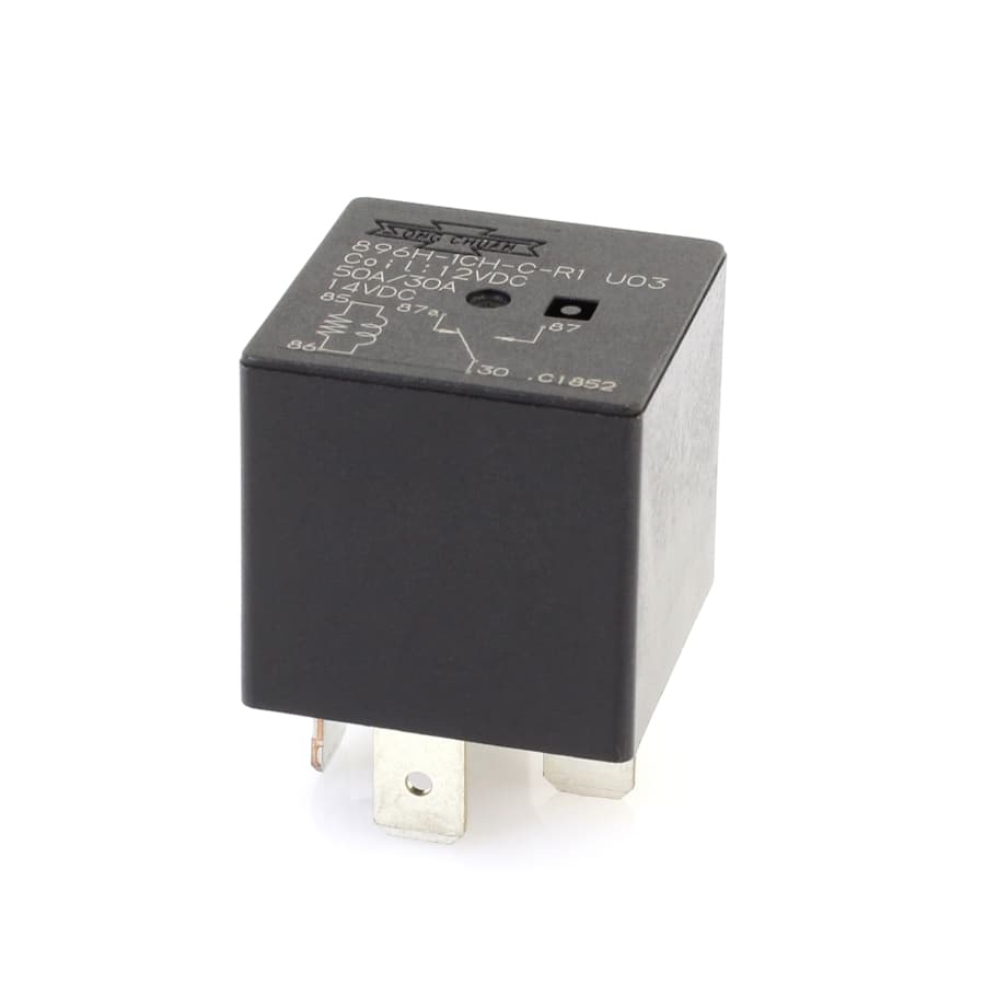 6631168 Bobcat Heavy Duty Micro Relay - 50 Amp Upgrade - Resistor Protected - 12V 5-Pin - Replaces 7213038 / 7025819